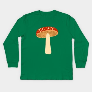 Mushroom Kids Long Sleeve T-Shirt